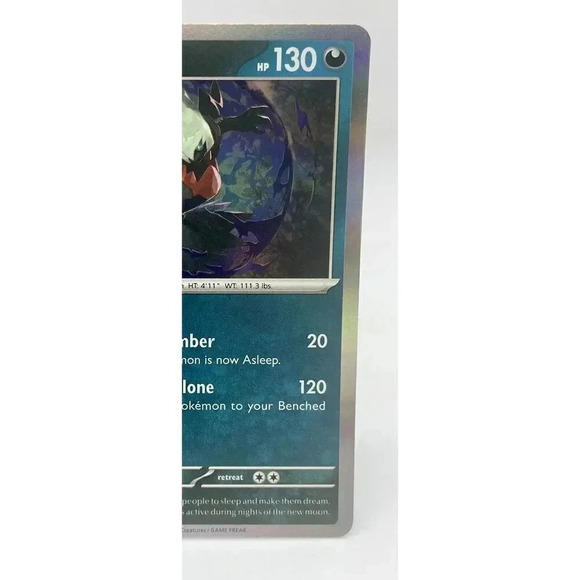 Darkrai 136/197 Sv03: Obsidian Flames Rare Pokemon TCG Holo Mint Unplayed - Picture 4 of 7